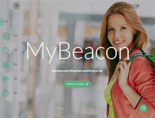 Tablet Screenshot of mybeacon.in